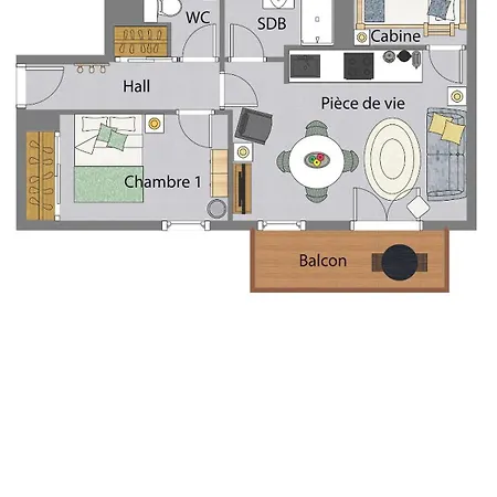 Des Neiges Apartament Les Gets